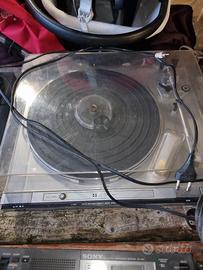 giradischi e radio vintage 