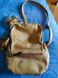 Borsa senape tracolla
