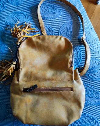 Borsa senape tracolla