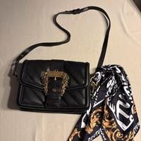 Borsa pelle neta Versace jeans nuova msi usata