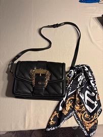 Borsa pelle neta Versace jeans nuova msi usata