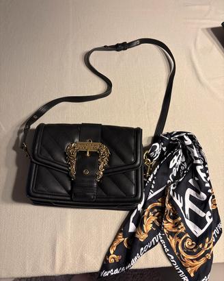 Borsa pelle neta Versace jeans nuova msi usata
