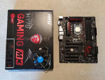 MSI H170 GAMING M3 + CPU i5 6500