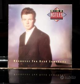 LP Vinile 33 Giri Rick Astley - Whenever you Need
