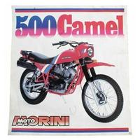 Volantino Moto Morini Camel originale epoca