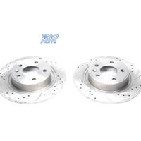 DISCHI FRENO PER DAEWOO CHEVROLET FORATI SCANALATI