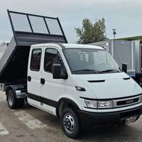 IVECO DAILY 35C13 DOPPIA CABINA 7POSTI RIBALTAB