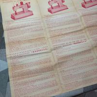 Istruzioni Macchina x cucire Rossella+Vari vintage