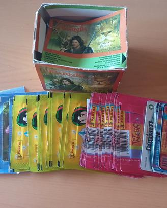 panini lotto misto bustine figurine  + carte miste