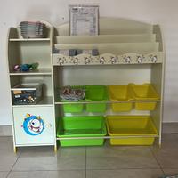 Libreria bimbi bambini montessori in legno