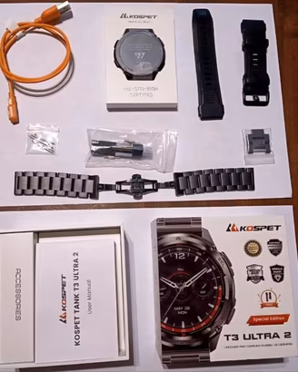 Kospet Thank T3 Ultra 2 Smartwatch Rugged
