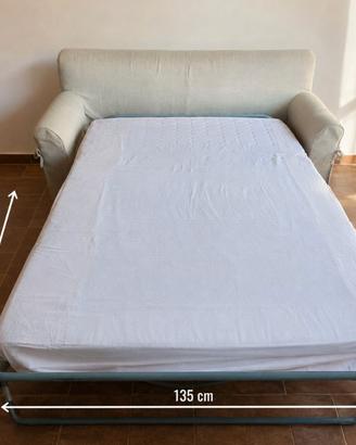 DIVANO LETTO 3 POSTI, LAVABILE,COMODO E PRATICO
