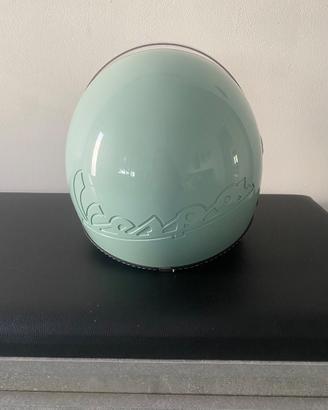 Casco Vespa verde acqua, taglia M
