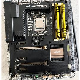 PC gaming Sabertooth z77, Cpu intel i7, Ram 16 GB