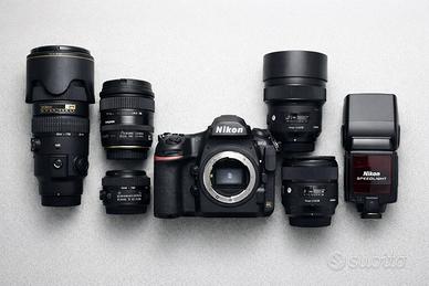 📸 KIT Fotografico Professionale Nikon D850