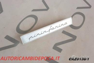 Fregio Pininfarina - Fiat/Alfa Romeo Epoca