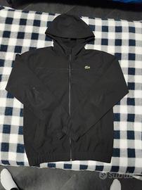 Giacca a Vento Lacoste Sport - M - Nero- Come Nuov