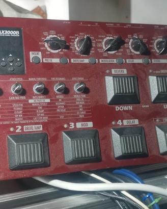 KORG AX3000B pedaliera multieffetto per basso