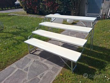 Tavolo espositore per mercatino o mercato