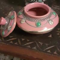 Porta oggetti con coperchio marocchini lavorati 