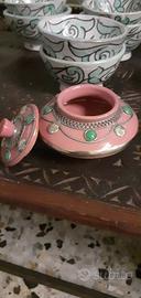 Porta oggetti con coperchio marocchini lavorati 