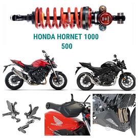 Honda Hornet 1000 500 scarico plexi pedane freni