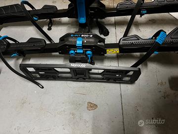 Portabici da gancio traino Norauto E-Fit 200-2