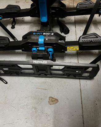Portabici da gancio traino Norauto E-Fit 200-2