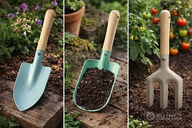 Paletta e rastrello per bambini