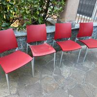 4 sedie desig pocci dondoli