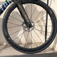 Ruote carbonio disco vortex 40