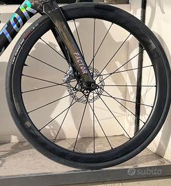 Ruote carbonio disco vortex 40