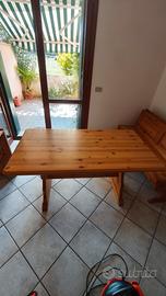 Tavolo da cucina in legno massello 