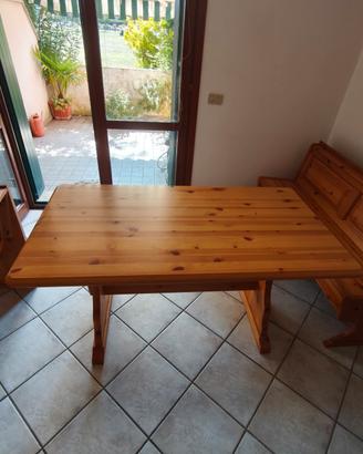 Tavolo da cucina in legno massello 