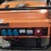 Gruppo elettrogeno usato 220 e 380 , 5,5 hp