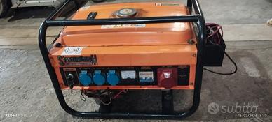 Gruppo elettrogeno usato 220 e 380 , 5,5 hp