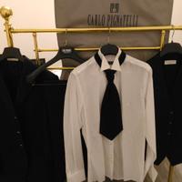 Vestito da sposo nero Carlo Pignatelli