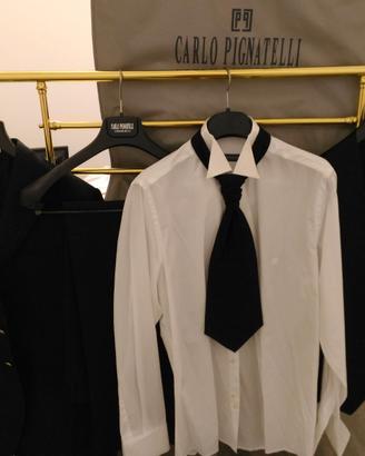 Vestito da sposo nero Carlo Pignatelli