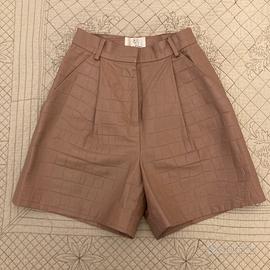 Pantaloncino shorts in pelle George J. Love