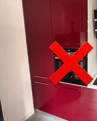 Cucina solo mobile no elettodometici