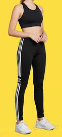 Leggings sportivi Adidas donna neri