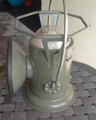lampada militare vintage 