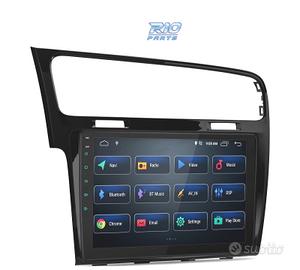 RADIO GPS ANDROID 12 PER VOLKSWAGEN VW GOLF 7 HDMI