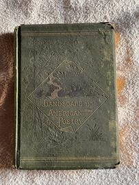 Libro Antico 1879 "Landscape in American Poetry"