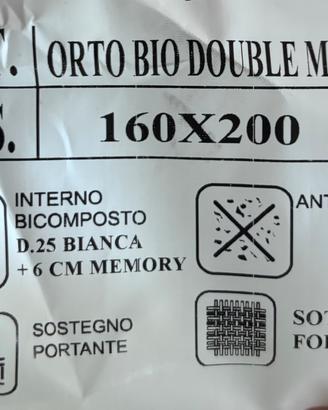 Materasso Orto Bio Double Memo 160x200 Roma