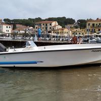 Open Eolo autosvuotante con Johnson 40 cv