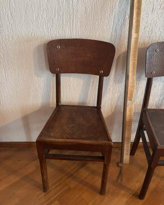 Sedie in legno