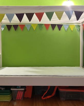Letto baldacchino ikea ovre