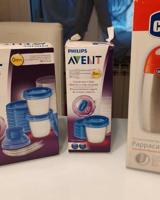 Contenitori per latte e pappe, thermos per pappe