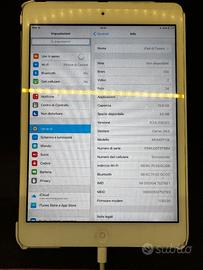 iPad Mini WIFI+CELLULAR 16GB WHITE 1TH GEN